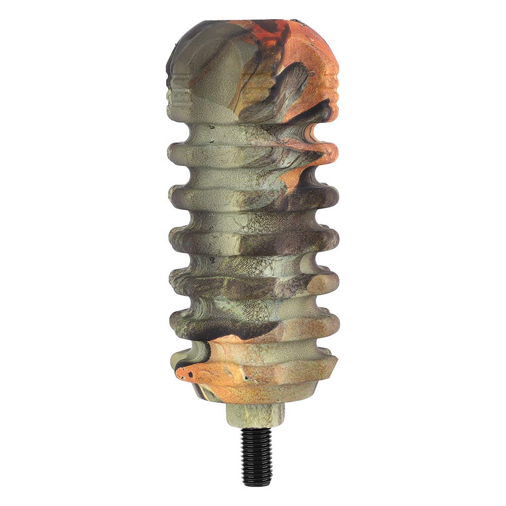 Yosoo Health Gear Compound Bow Stabilizer, Rubber Compound Bow Shock Absorber Archery Crossbow Vibration Damper for Compound Bow Shooting Recurve Bow Hunting Camouflage Color