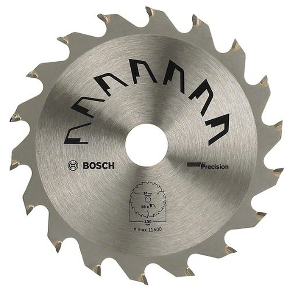 Bosch 1x Circular Saw Blade Precison (for Wood, Ø 140 x 2.5/1.5 x 20/12.75 mm, 36 Teeth, ATB, with 1x Reduction ring 12.75 mm, Accessories for Circular Saws)