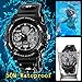VILIYSUN Kid Watch 50M Waterproof Sport LED Alarm Stopwatch Digital Child Quartz Wristwatch for Boy Girl Black
