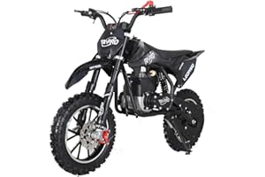X-PRO Leopard 40 Mini Gas Dirt Bike 4 Stroke Pit Bike 40CC Pit Bike, Pull Start, 10" Wheels!