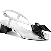 KARL LAGERFELD womens Suttyn Heeled Sandal With Bow