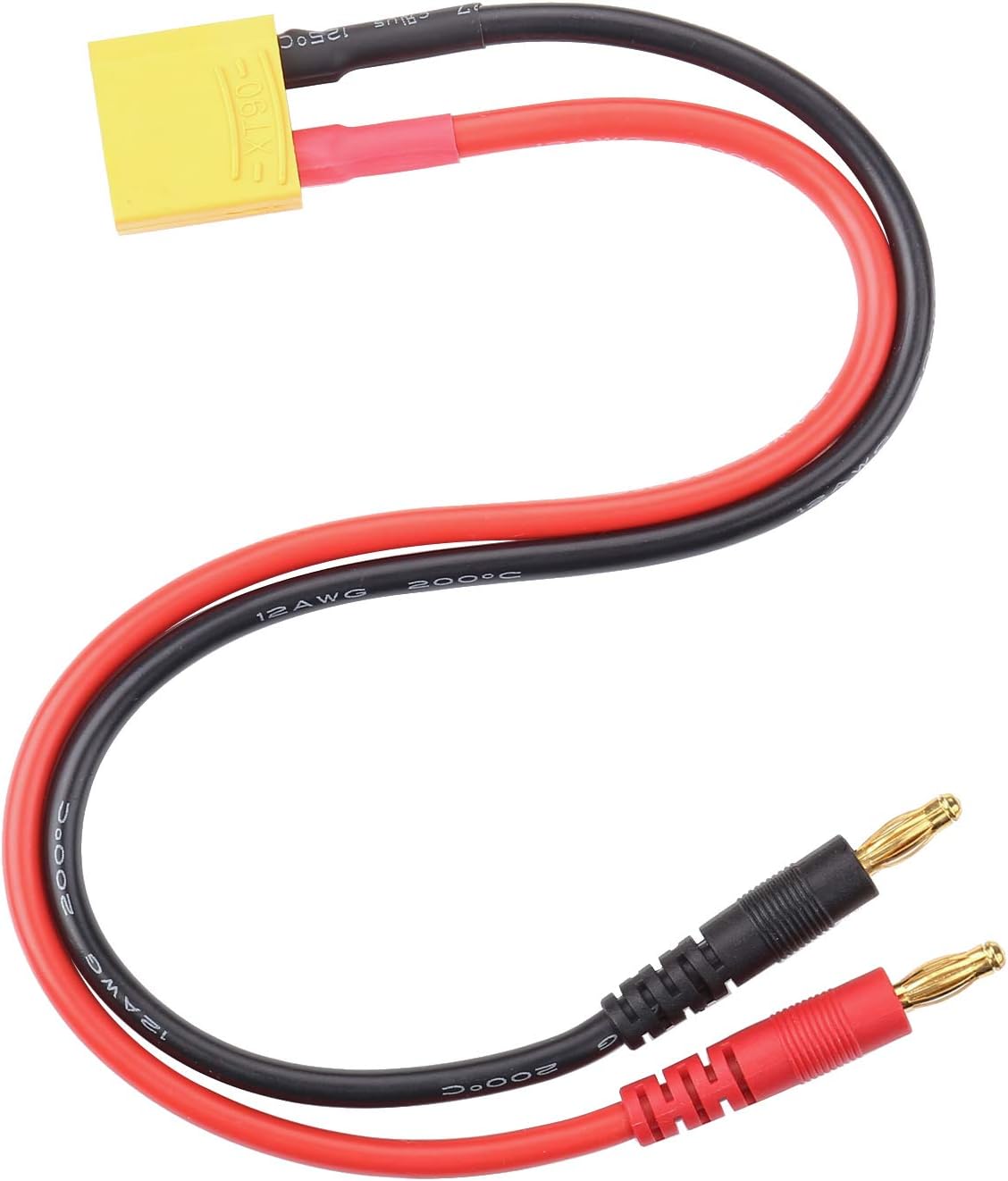 XT90 Connector Plug iGreely 2Pack XT90 Connector to 4mm