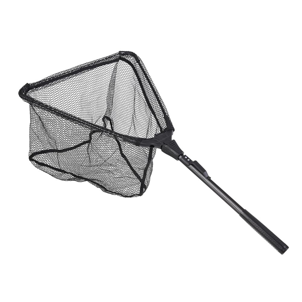 Fishing Landing Net, Fishing Net Pole, Fishing Landing Net Pole for Bird Fish Catch Release, Portable Fishing Carp Trout Landing Net (78CM Length)