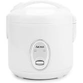 Aroma Housewares 8-Cup (Cooked) (4-Cup UNCOOKED) Cool Touch Rice Cooker (ARC-914S)