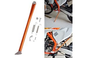 NICECNC OR+TI Side KickStand Spring Compatible with KTM 125-530 EXC EXC-F XC XC-W XCF XCF-W 2008-16,Husqvarna FE 250 350 450 2014-16,TE 125 250 300 2014-16,Husaberg TE 125 250 300 09-14,See Fitment