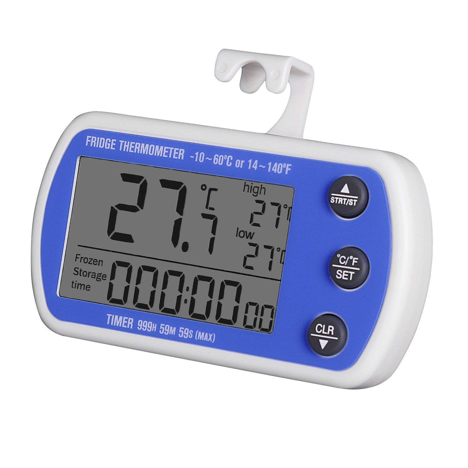 Compra MEETGG Termómetro de Nevera para Nevera, termómetro para ...