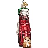 Old World Christmas Golf Bag Glass Blown Ornament for Christmas Tree, Handcrafted Holiday Decoration, Sport Collection