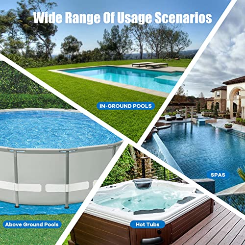 Pool Vacuum for Above Ground Pool with a Telescopic Pole, Running time photo 12