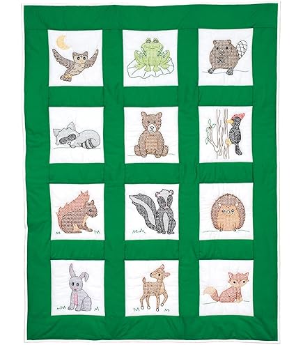 Jack Dempsey Needle Art - The Countryside Hand Towel Set, 28" X 17