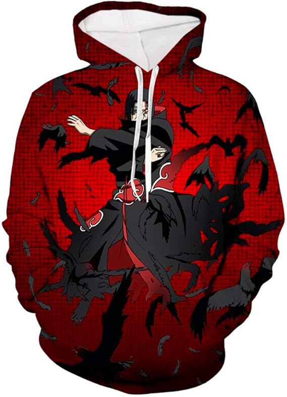 Naruto itachi sweatshirt Clearance