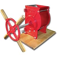 Weston Apple and Fruit Crusher (05-0201), Cast Iron Construction, Stainless Steel Chute & Crushing Blades