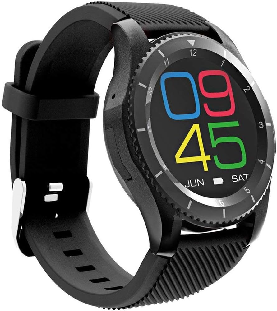 WOSOSYEYO No.1 G8 Smartwatch Bluetooth 4.0 SIM Mensaje de Llamada ...