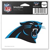 WinCraft NFL Carolina Panthers 3" x 3" Static Cling Decal