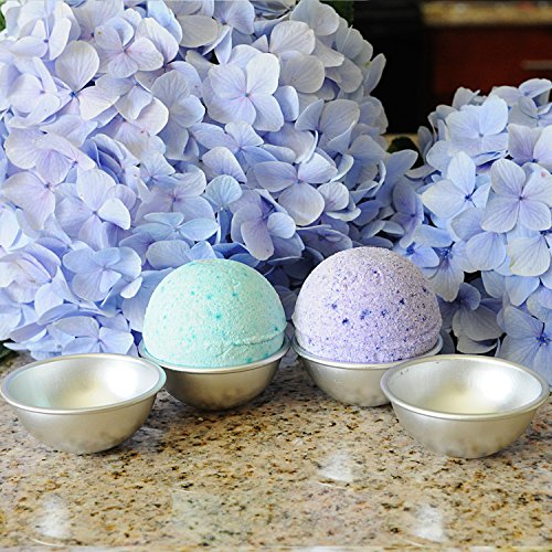 Metal Bath Bomb Mold DIY Make Lush Bath Bombs 2 Molds (4 pieces