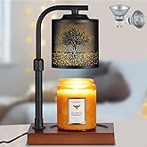 mocosa Candle Warmer Lamp with Adjustable Height Dimmable for New Home Decor Electric Candle Warmer for Jar Candles Birthday Gifts for Women Mom(Tree)