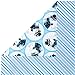 Hallmark Reversible Holiday Wrapping Paper Bundle, Winter Scene (Pack of 3, 120 sq. ft. ttl.)