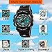 VILIYSUN Kid Watch 50M Waterproof Sport LED Alarm Stopwatch Digital Child Quartz Wristwatch for Boy Girl Black