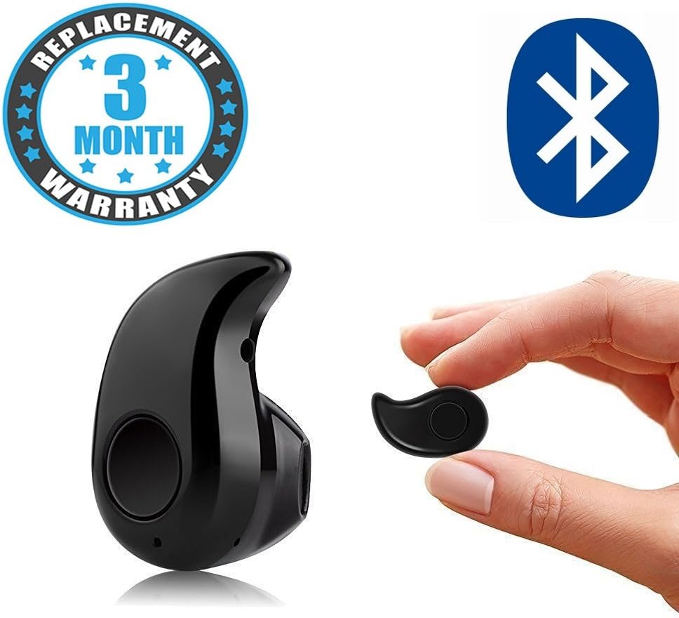 Sami Mini Wireless Bluetooth Headset Universal Earphone with Mic for All Smartphones and Tablets (3 Months Warranty)