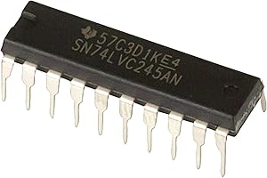 Juried Engineering SN74LVC245AN SN74LVC245A 74LVC245 Octal Bus Transceiver with 3-State Outputs Breadboard-Friendly IC DIP-20 (Pack of 5)
