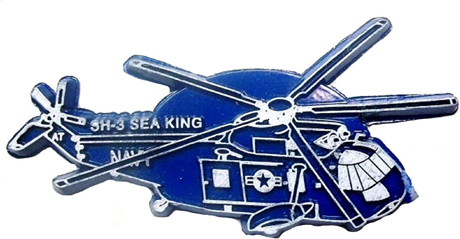Navy SH-3 Sea King Helicopter Fridge Magnet