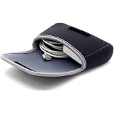 LENTION Storage Small Pouch Bag Cases for Accessories Laptop MacBook Power Adapter, Wireless Mouse, iPhone Charger, Cellphone, Power Bank, Cord Travel Cable Electronic Organizer - Dark Gray