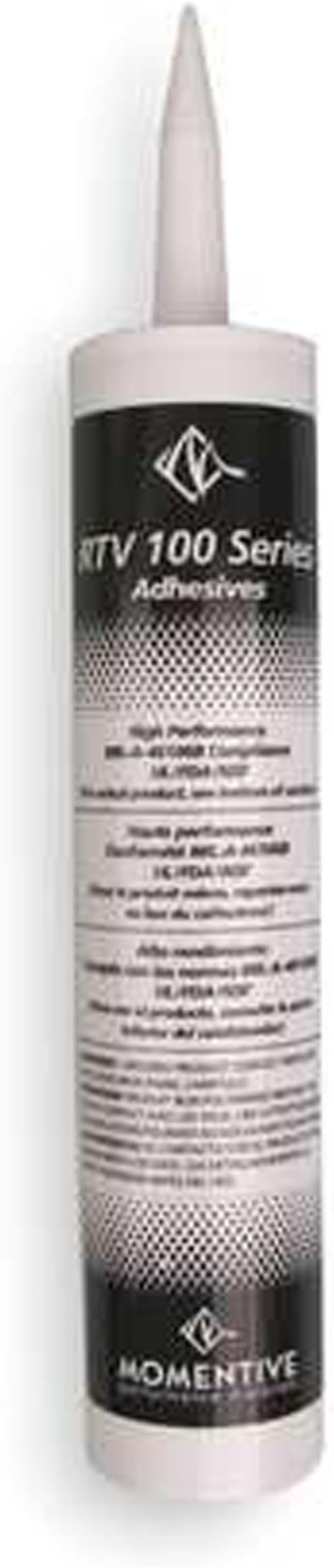 Momentive RTV103 One Part Silicone Sealant, 10.1 Ounce Caulker, Black, Case of 24