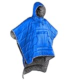 Gaorui Winter Poncho Coat Outdoor Camping Warmth
