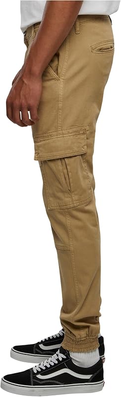 Pantaloni Uomo Cargo, in Stile Militare, Pantaloni Cargo Jogging con Grandi Tasche Laterali, Disponibile in Diversi Colori e Taglie 30 - 44 — foto 3 di 8