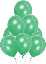 SHATCHI Green Balloons 10 Pack 12 Inch Thick Latex Biodegradable