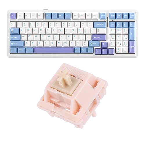 EPOMAKER x Aula F99 Wireless Mechanical Keyboard+35PCS Nude Rosa ...