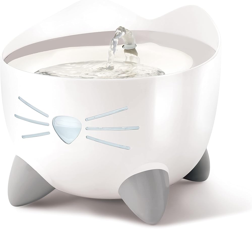 Catit PIXI Stainless Steel Drinking Water Fountain for Cats