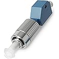 LC to FC Adapter (Individually Tested) Fiber Optic Singlemode Simplex (FC/UPC to LC/UPC) - 1 Pack - Beyondtech Visual Fault Locator Fiber Adapter for Fiber Tester (VFL) FC to LC Female Coupler