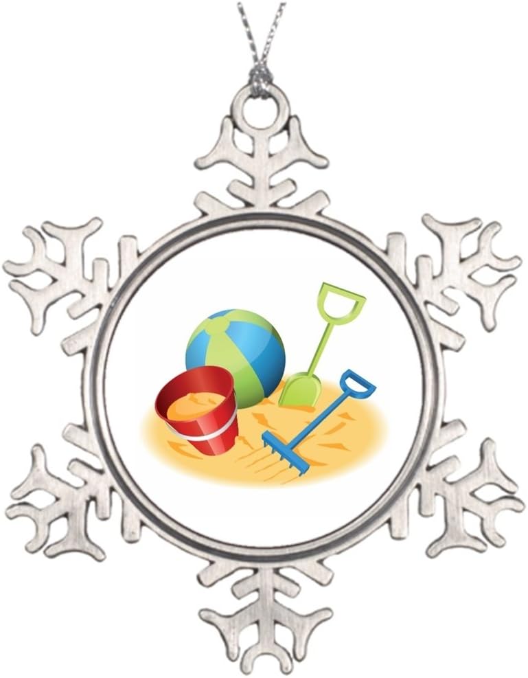 Cool fine Xmas Trees Decorated Beach Spade Beach Bucket