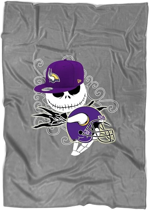 Amazon Com Roebags Minnesota Vikings Halloween Blanket For Bed