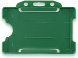 CKB LTD Assorted 10 x 86x54 CR80 Horizontal Open Face ID Card Holders view 4