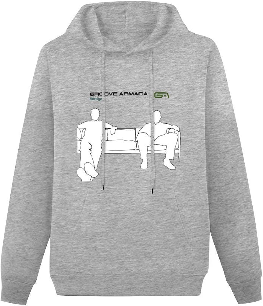 Groove Armada Vertigo Roll Screen Printed Printed Sweater for Man Gray XXL: Amazon.co.uk: Clothing