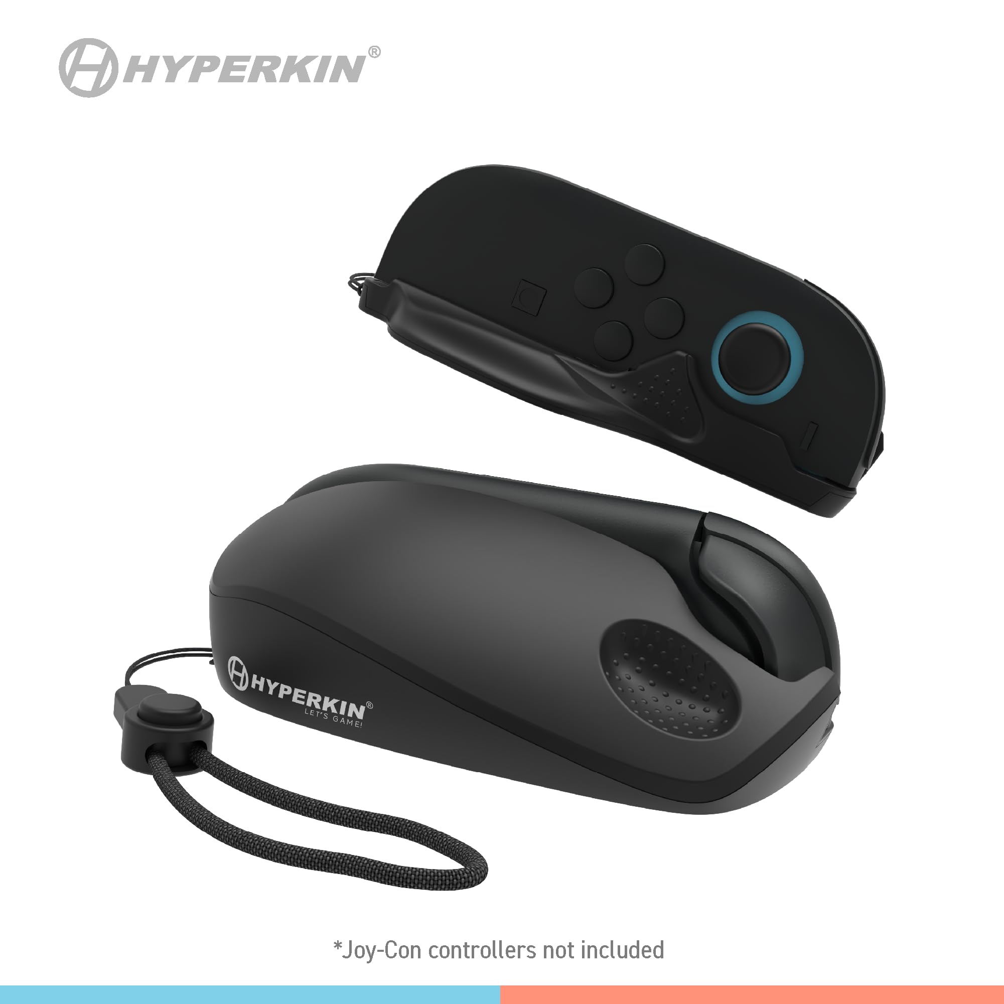 Hyperkin [2 Pack] Joy‑Track Duo Ergonomic Mouse Grip for Nintendo Switch 2 Joycon 2, Gaming Controller for Switch 2 Joy Con Accessories, Offering Precision and Comfort