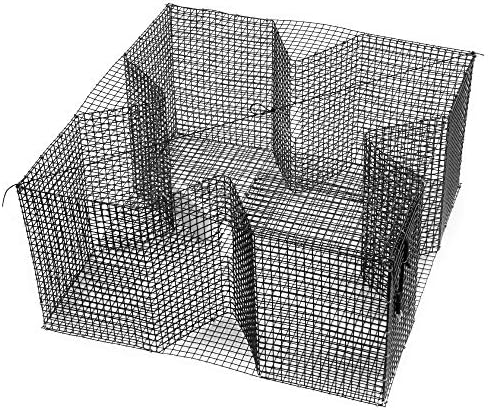 Nets More ベイトトラップ 24インチ X 24インチ 深さ12インチ ブレムやその他 Nets More ベイトトラップ 24インチ X 24インチ 深さ12インチ ブレムやその他