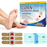 RHAICARE Corn removers for Toes feet Bottom of Foot Corn Remover(24 Count),Corn Pads Remover for Toes feet with 40% Salicylic