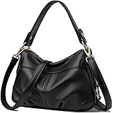 Hobo Bags for Women PU Leather Crossbody Purses Trendy Shoulder Handbag Tote Bag Satchel Bag