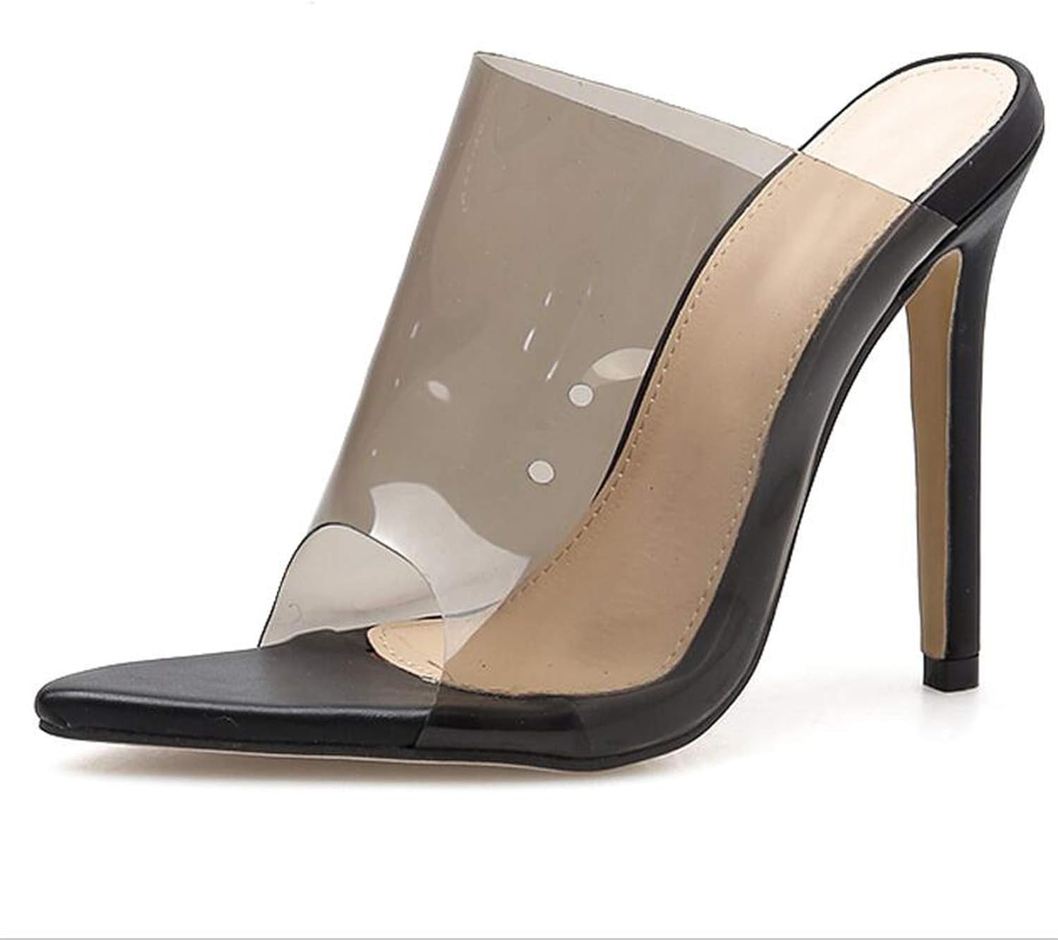 high heel jelly sandals