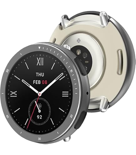 Watch Case For Amazfit Active 2 Full Coverage Screen Protector TPU Soft Protective Bumper For Amazfit Active2 Cover Accessories