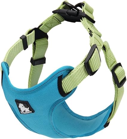 Amazon Cocomall True Love専門販売店 犬用ハーネス 犬用胴輪 ドッグ ペット用品 ハーネスリード 3m反射材料 訓練 ナイロン製 小型犬 中型犬 大型犬に向け 通気性 調節可能 S ブルー Cocomall ハーネス 通販