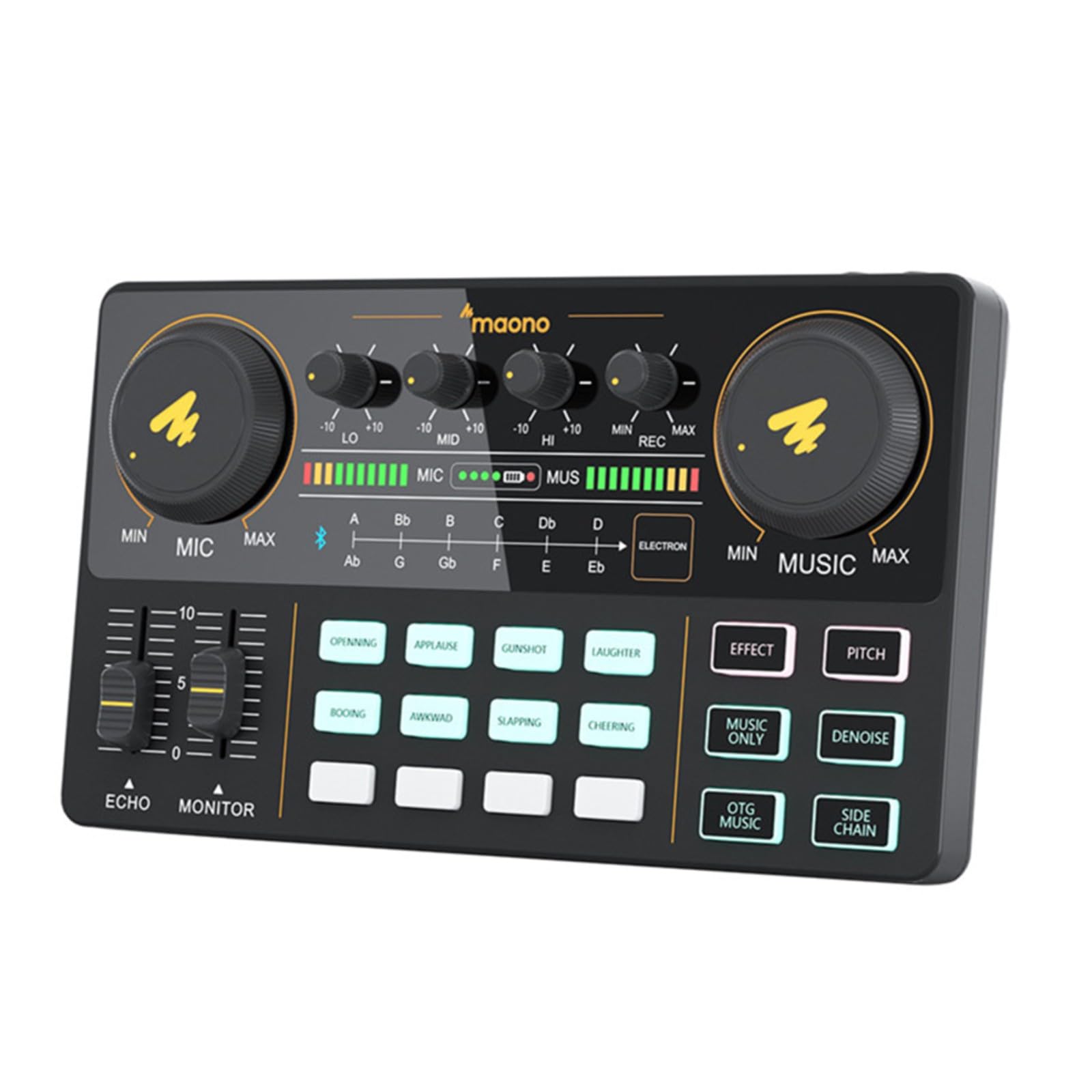 MAONOCASTER AU-AM200 Portable Podcast Console 3.5mm Input & Output for Podcasters, Streamers and Musicians — image 1