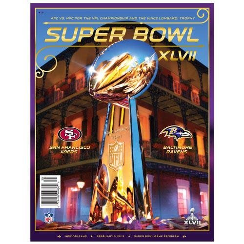 San Francisco 49ers vs. Baltimore Ravens Super Bowl XLVII Program - Thumbnail 3