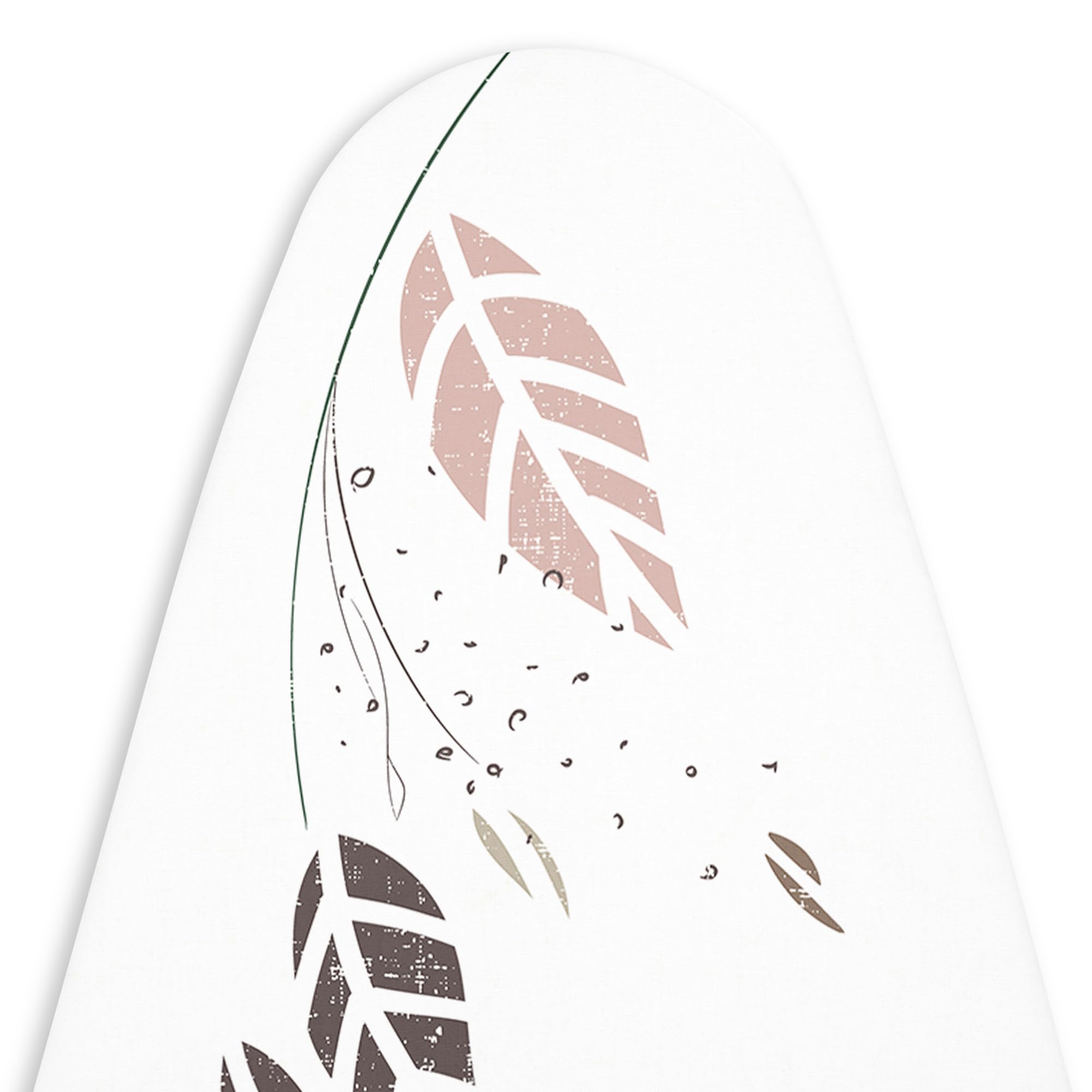 Encasa XO Ironing Board Covers (125x39 cm) Elastic Tightening with Thick 4 mm Felt Padding, Easy Fit, Scorch Resistant, Printed- Autumn Leaf