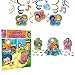 Cedar Crate Market Bubble Guppies Party Decoration Supplies Pack - Scene Setter, Table Decorating Kit, and Hanging Swirls