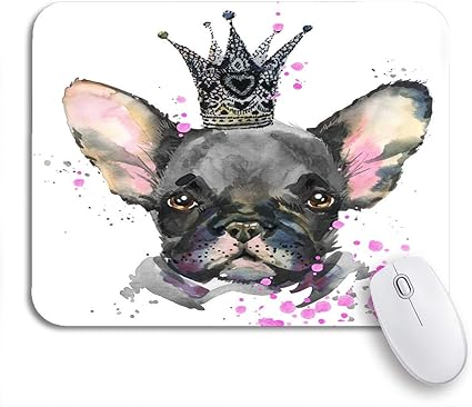 Amazon Ecomaomi 可愛いマウスパッド クラウンかわいい犬水彩画グラフィックフレンチブルドッグポートレート滑り止めゴムバッキングコンピュータマウスパッドノートブックマウスマット Ecomaomi マウスパッド 通販 Amazon Ecomaomi 可愛いマウスパッド クラウンかわいい犬水彩画グラフィックフレンチブルドッグポートレート滑り止めゴムバッキングコンピュータマウスパッドノートブックマウスマット Ecomaomi マウスパッド 通販
