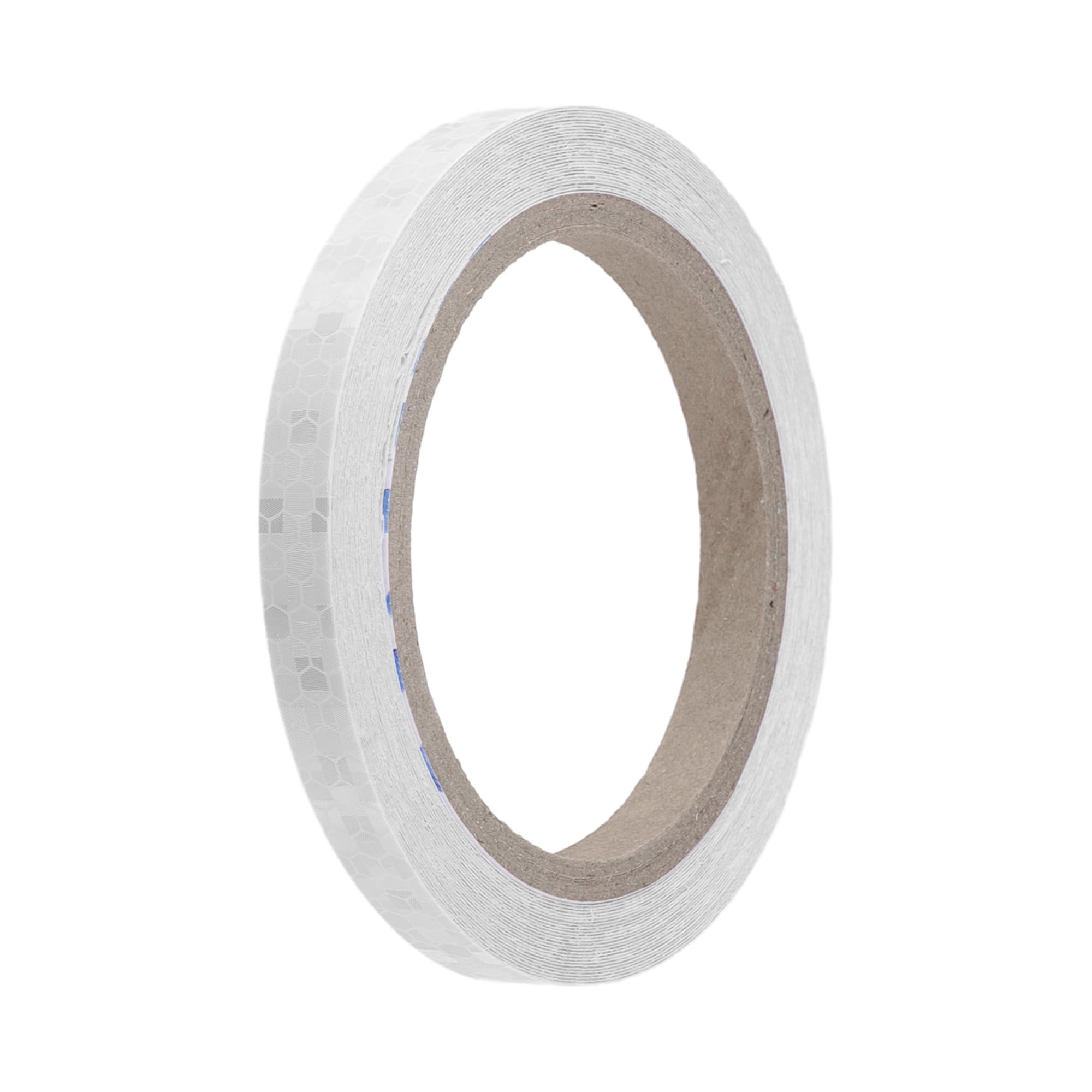 Motoforti Universal Reflective Tape, 1cmx8m, Durable, PVC, Silver Tone