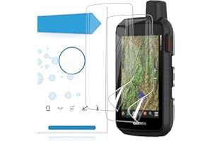 KZIOACSH 2 Pack Screen Protector for Garmin Montana 700/710/710i/750i/760i, Ultra Slim Crystal Clear Anti-Scratch Anti-Finger